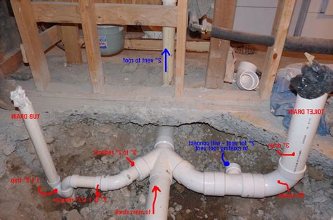 how do you hook up a shower drain to an existing drain